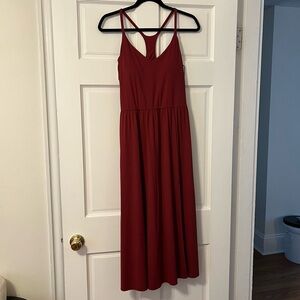 Halara Burgundy Dress